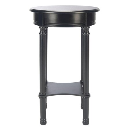 Safavieh Tinsley Round Accent Table, Black ACC5717B